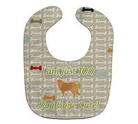 Caroline's Treasures BB6530BIB Caucasian Shepherd Dog Dog Gone Cute Baby Bib, 10 x 13", Multicolor