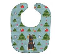 Caroline's Treasures Christmas Baby Bib, Beauce Shepherd Dog, Large