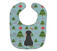 Caroline's Treasures Christmas Baby Bib, Giant Schnauzer, Large