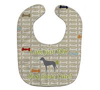 Caroline's Treasures Dog Gone Cute Baby Bib, Irish Wolfhound, Large