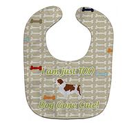 Caroline's Treasures Dog Gone Cute Baby Bib, Welsh Springer Spaniel, Large