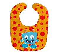 Caroline's Treasures Little Monster Baby Bib, Aquadevil, Large
