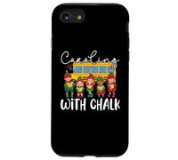 Caroling With Chalk Educator Teacher Christmas Case for iPhone SE (2020) / 7 / 8