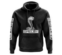 Caroll Shelby Supersnake Racing Men's Hoodie, black, XXL