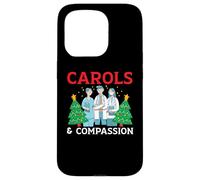 Carols & Compassion Nursing Medical Nurse Christmas Case for iPhone 15 Pro