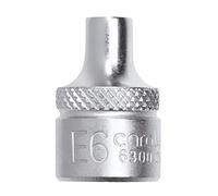 Carolus 5180.160 Hex Socket 3/8 Inch Torx E4, 6300.04