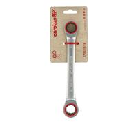 Carolus Double Ring Ratchet Spanner 16 x 18 mm, Straight 1730.1618