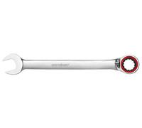 Carolus Offset Wrench Ratchet Ring Spanner, 14 mm, 15 Degrees, Bi-Directional, 1710.14