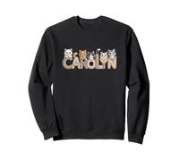 Carolyn Cat Trees - Personalized Cute Name Word Art Sweatshirt