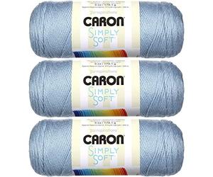 Caron 170G Caron Simply Soft Wool Skein Set, 3 Pack, Bone_Parent