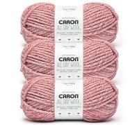 Caron All Day Wool Rose Garden Yarn - 3 Pack of 170g/6oz - 80% Acrylic 20% Wool - # 6 Super Bulky - 108 Yards - Knitting/Crochet