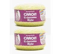 Caron Colorama Halo Striped - 2 pack of 481 Yards/8 oz Acid 71% Acrylic 18% Nylon 11% Polyester Yarn