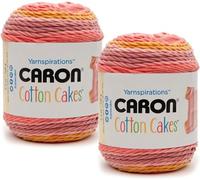 Caron Cotton Cakes- 100g, Blushing Melon