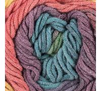 Caron Cotton Cakes Aran Knitting/Crochet Wool Yarn 100g - 49003 Calico Flowers