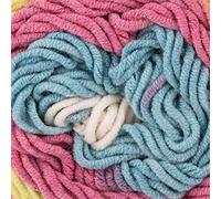 Caron Cotton Cakes Aran Knitting/Crochet Wool Yarn 100g - 49004 Garden Oasis