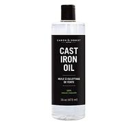 Caron & Doucet - Cast Iron Seasoning & Cleaning Oil | 100% Plant-Based & Food Grade! | Best for Seasoning, Restoring, Curing and Care (16oz)