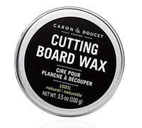 Caron & Doucet - Cutting Board & Butcher Block Wood Conditioning & Finishing Wax | 100% Plant-Based & Vegan, Best for Wood & Bamboo Conditioning & Sealing | Does NOT Contain Mineral Oil!