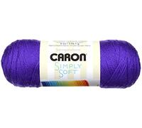 Caron NOM270490 Simply Soft Yarn Solids, Iris