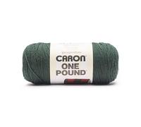 Caron One Pound Evergreen Yarn - 2 Pack of 453.6g/16oz - 100% Acrylic - #4 Worsted (Medium) - 812 Yards - Knitting/Crochet