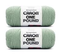 Caron One Pound Yarn, 2 Pack, Succulent