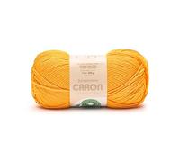Caron Simply Me Citrine Yarn - 2 Pack of 160g/5.64oz - 62% Acrylic, 20% Nylon, 18% Wool - #5 Bulky - 197 Yards - Knitting/Crochet
