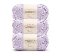 Caron Simply Me Merino Pale Wisteria Yarn - 3 Pack of 100g/3.5oz - 50% Acrylic, 50% Merino Wool - #3 DK (Light) - 215 Yards - Knitting/Crochet