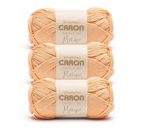 Caron Simply Me Merino Peach Earth Yarn - 3 Pack of 100g/3.5oz - 50% Acrylic, 50% Merino Wool - #3 DK (Light) - 215 Yards - Knitting/Crochet