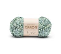 Caron Simply Me Mosaic Grassy Yarn - 2 Pack of 140g/5oz - 62% Acrylic, 20% Nylon, 18% Wool - #5 Bulky - 173 Yards - Knitting/Crochet