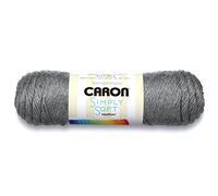 CARON SIMPLY SOFT -142G- GREY HEATHER,7.62 x 25.4 x 7.62 cm