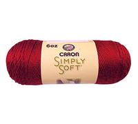 Caron Knitting Yarn Simply Soft 170 g 3-Pack Autumn Red