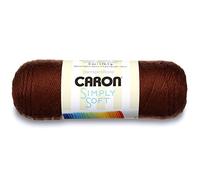 Caron Simply Soft Yarn - Chocolate, 315 Yards, 100% Acrylic