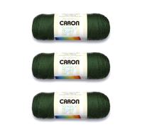 Caron, Simply Soft knitting yarn, 3 pieces, bone_parent #H97003-9707 Dark Sage