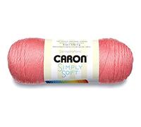 Caron Simply Soft Acrylic Aran Knitting Wool Yarn 170g - 0015 Strawberry