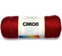 Caron Simply Soft Acrylic Aran Knitting Wool Yarn 170g - 9730 Autumn Red