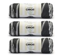 Caron Simply Soft Freckle Stone Yarn - 3 Pack of 5oz/141g - Acrylic - #4 Worsted (Medium) - 235 Yards - Knitting & Crochet