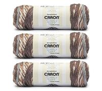 Caron Simply Soft Freckle Yarn, Sienna 3 Pack