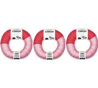 Caron Simply Soft O'Go - Pack of 3 - Harvest Red/Soft Pink