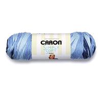 CARON SIMPLY SOFT OMBRE -141G- SATURDAY BLUE JEANS, 7.8 x 24.3 x 7.8 cm