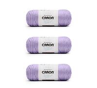 Caron Simply Soft Orchid Yarn - 3 Pack of 170g/6oz - Acrylic - 4 Medium (Worsted) - 315 Yards - Knitting/Crochet