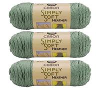 CARON SIMPLY SOFT PACK OF 3 - 142G EACH BALL- WOODLAND HEATHER