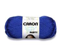 CARON Simply Soft Party -85G- Royal Sparkle, 17.78 x 8.89 x 8.89 cm