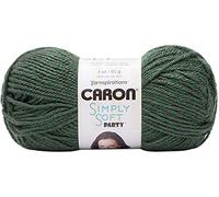 Caron Simply Soft Party Yarn-Dark Sage Sparkle