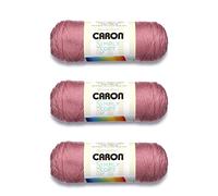 Caron Simply Soft Plum Wine Yarn - 3 Pack of 170g/6oz - Acrylic - 4 Medium (Worsted) - 315 Yards - Knitting/Crochet