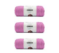 Caron Simply Soft Yarn, BlackBerry Pack of 3 Balls