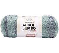 Caron Yarn Jumbo Print OMB WHTE, White Water