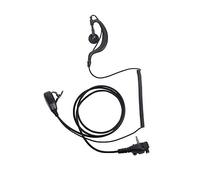Caroo VX-261 earpiece G Shape Earpiece Headset with PTT Mic for Motorola Yaesu Vertex Standard Radio VX-261 EVX-261 VX-230 VX-231 VX-298 VX-350 VX-351 VX-180 EVX-531 Walkie Talkie 2 Way Radio