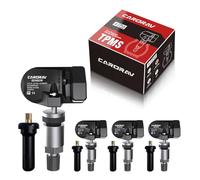 CARORAV TPMS Sensor Hyundai,Tire Pressure Monitoring System Sensor fit for Hyundai Ioniq Santa Kona, Kia Niro Soul Sportage, 433Mhz Replaces#52933-D4100,4-Pack