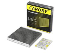 CARORY Cabin Air Filter w/Activated Carbon for Select 2009-2024 Honda, Acutra Models - Accord, Civic, Clarity, CRV, CRZ, HRV, Fit, Insight, Odyssey, MDX, RDX, TLX, INTEGRA, CF11182 2020 2021 2022 2023