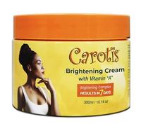 CarotÏS Carotid Skin Brightening Cream - 300 ml / 10.14 fl oz - 7 Day Night Cream, Helps to Remove Dark Spots, Uneven Skin Tone, with Vitamin A