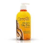 CAROTÏS, Skin Brightening Body Lotion - 17.6 fl oz / 500ml - Helps to Remove Dark Spots, with Shea Butter, Arbutin Complex and Vitamin A